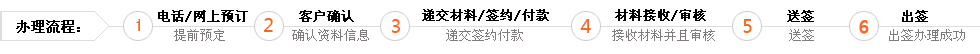 簽證辦理流程